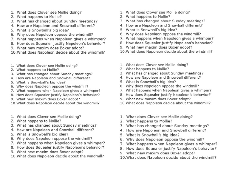 CHapter 5 Questions - 1 | PDF