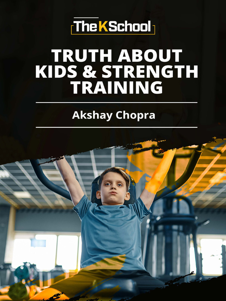 Kids and Strength Training Myths | PDF | Strength Training | Physical ...
