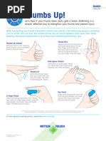 Hand Therapy Putty Exercises Guide | PDF | Thumb | Limbs (Anatomy)