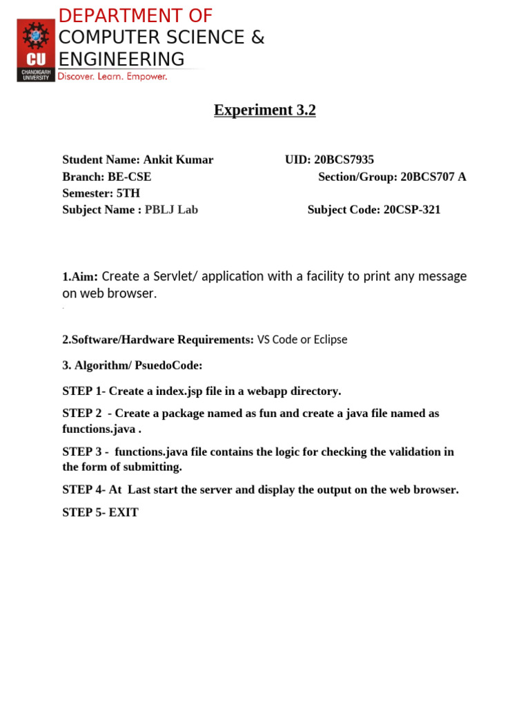Servlet Application for Bid Submission | PDF | Software | Computer ...