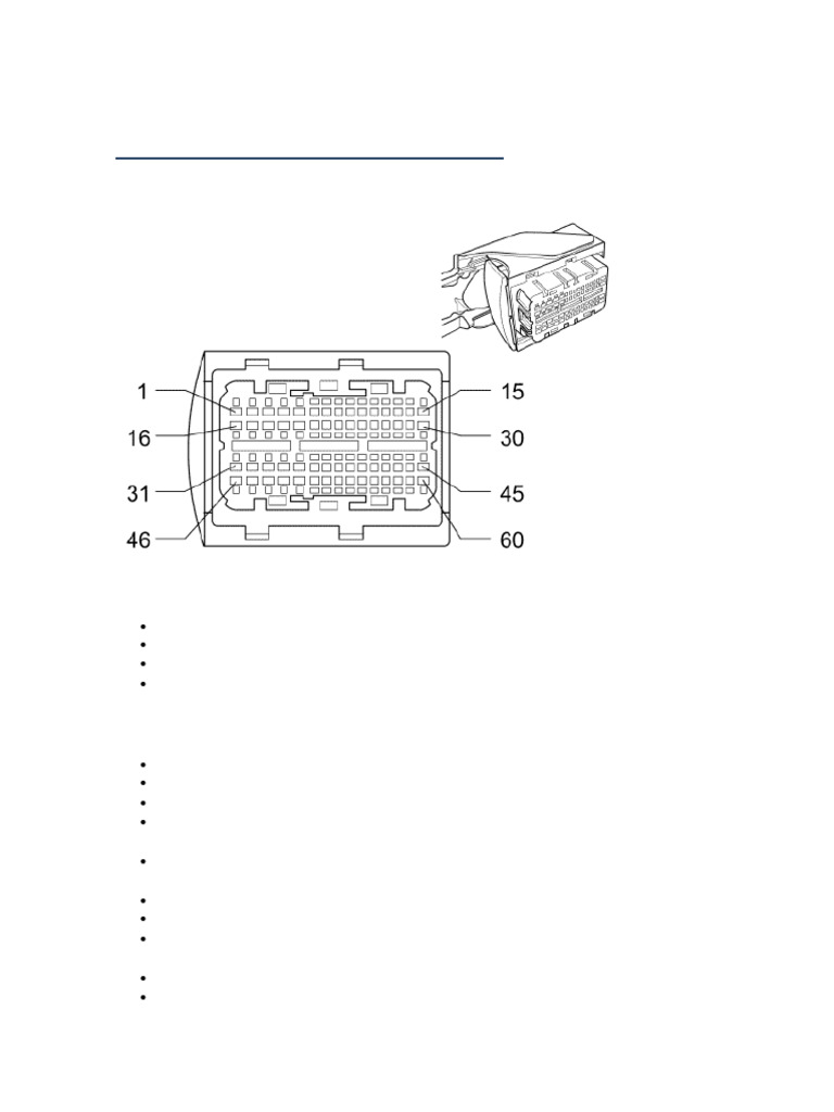 K20 Engine Control Module Details | PDF | Electricity | Engines