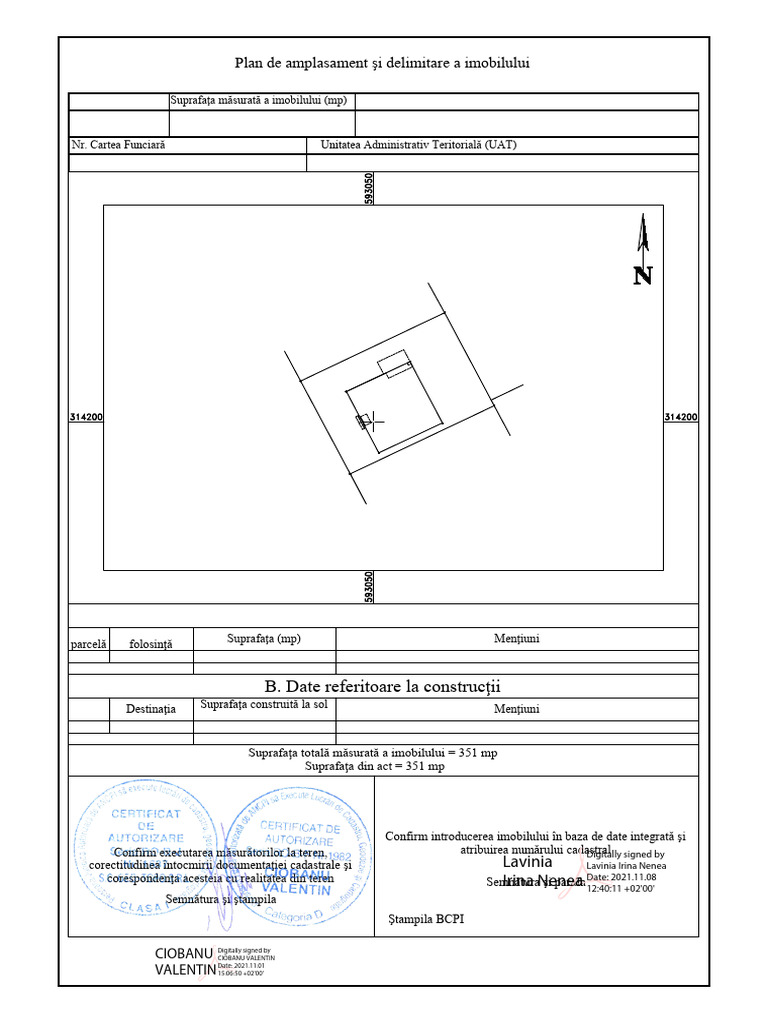 Formular OCPI Ilfov - Anexa 1.35 | PDF
