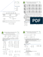 Lista de exercícios de álgebra linear da UFRN