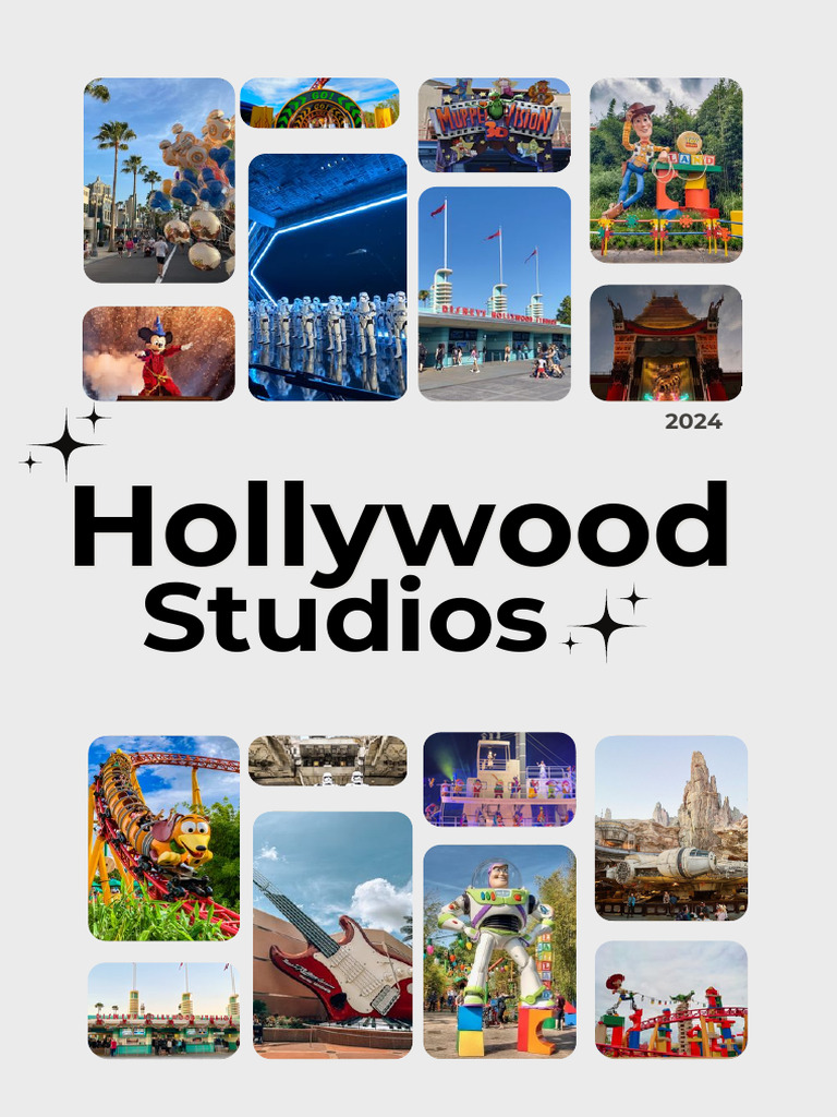Hollywood Studios Attractions Guide 2024 | PDF
