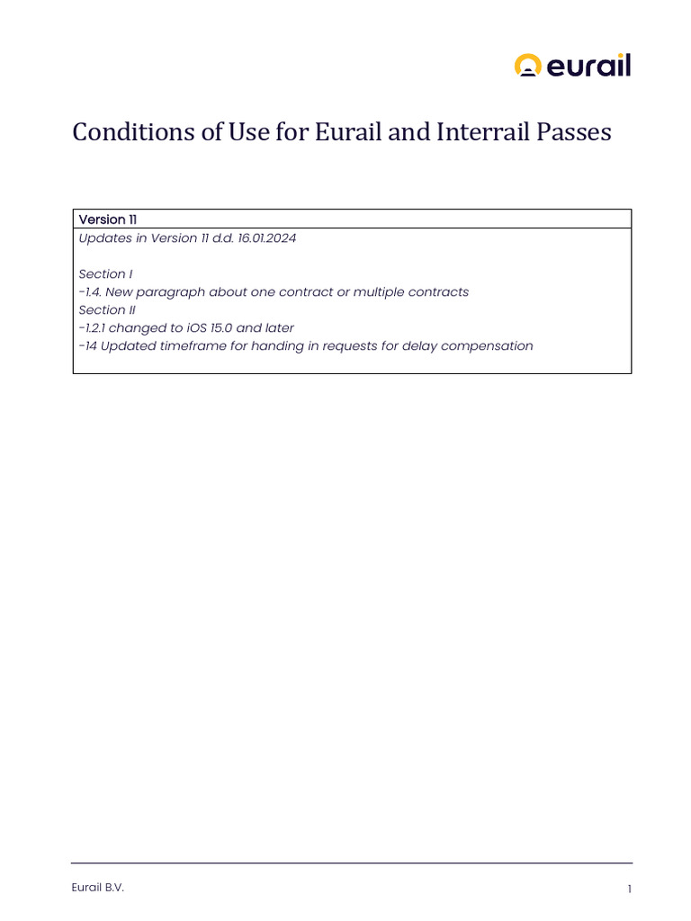 İnterrail | PDF | Public Transport | Passenger Rail Transport