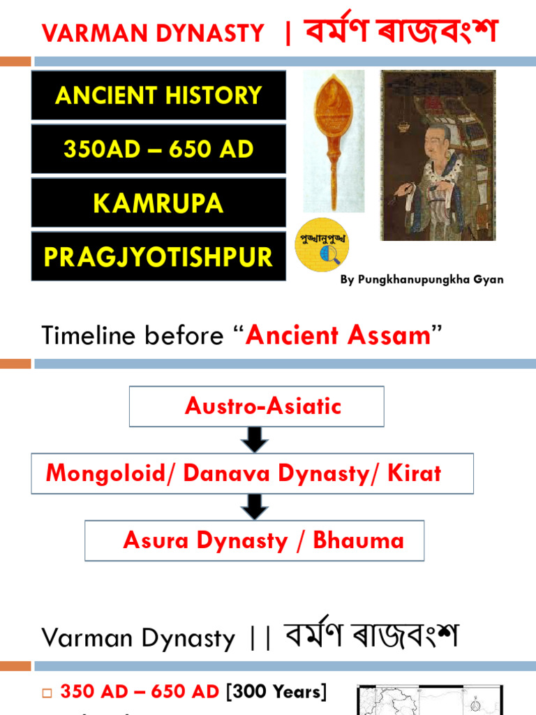 Varman Dynasty: Founders and Kings | PDF