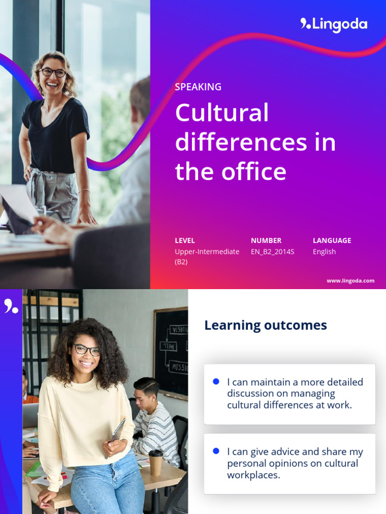 Managing Cultural Differences at Work | PDF | Communication | Fluency