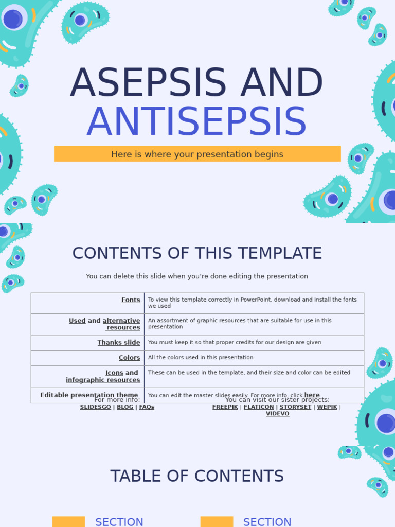 Asepsis and Antisepsis by Slidesgo | PDF | Planets | Planets In Astrology