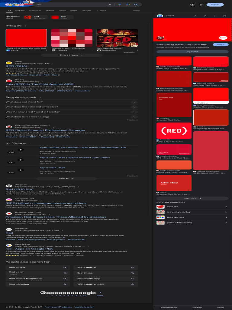 Red - Google Search | PDF | Red | Color