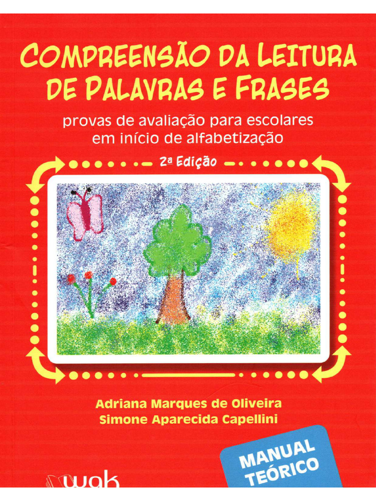 Manual - Compreensão Da Leitura de Palavras e Frases | PDF