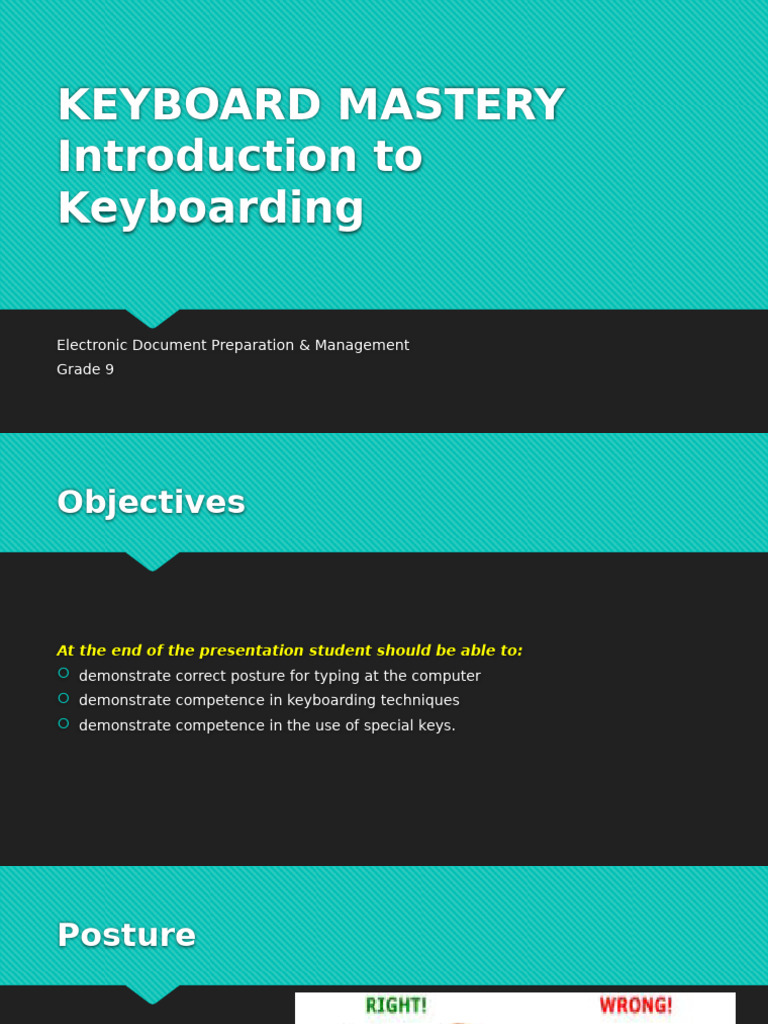 Keyboard Mastery | PDF