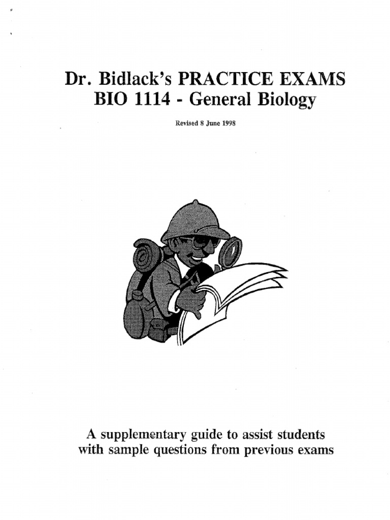 Bio 1114 Practice Exams | PDF