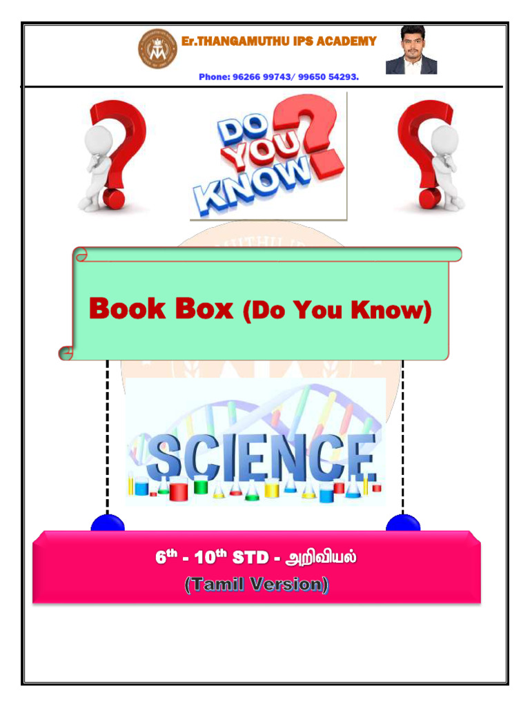 Thangamuthu IPS Academy Science Resources | PDF