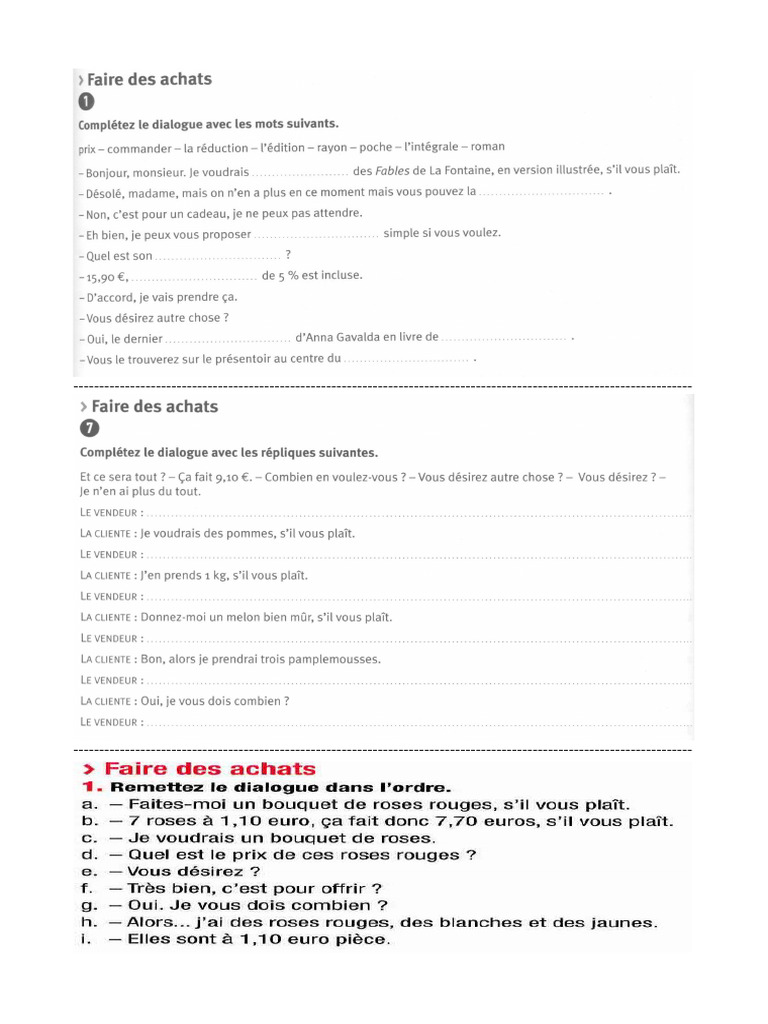 Exercices | PDF