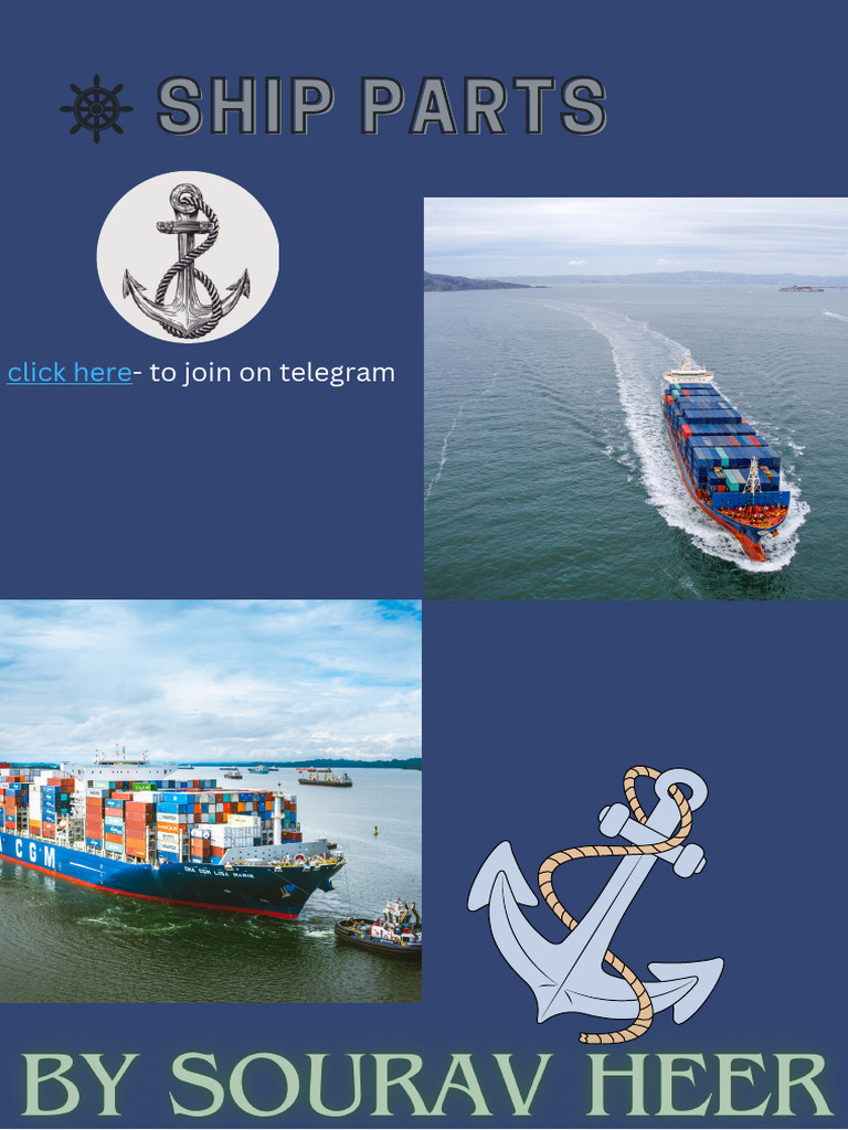 parts of ship (1) | PDF | Ships | Stern