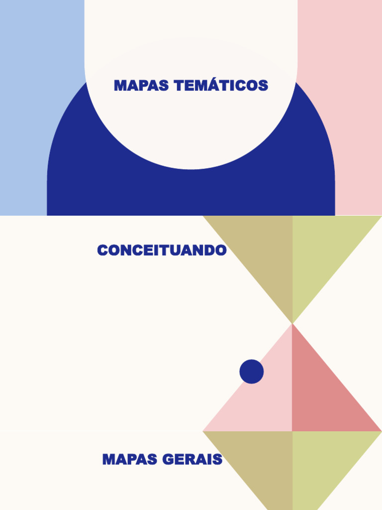 Tipos e Características dos Mapas Temáticos | PDF | Geografia | Mapa