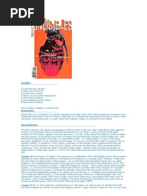 298px x 396px - The Invisibles (Grant Morrison) Annotations | PDF | Magick (Thelema)