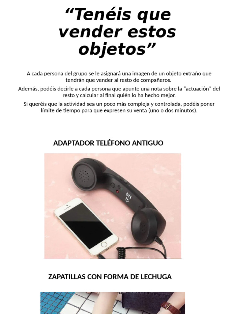 Vende Objetos Raros y Bizarros | PDF