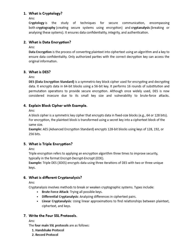 Understanding Cryptology and Encryption | PDF | Encryption | Cryptography