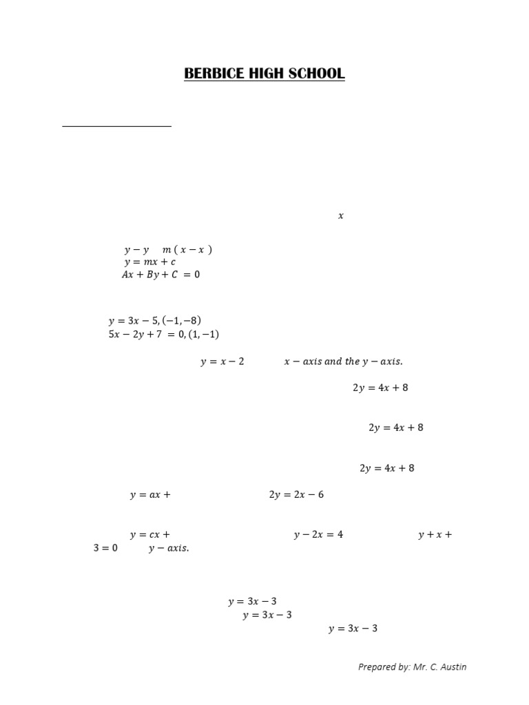 Class 10 Coordinate Geometry Worksheet Pdf Line Geometry