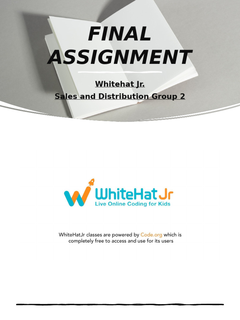 Whitehat Jr. Sales Assignment Guide | PDF