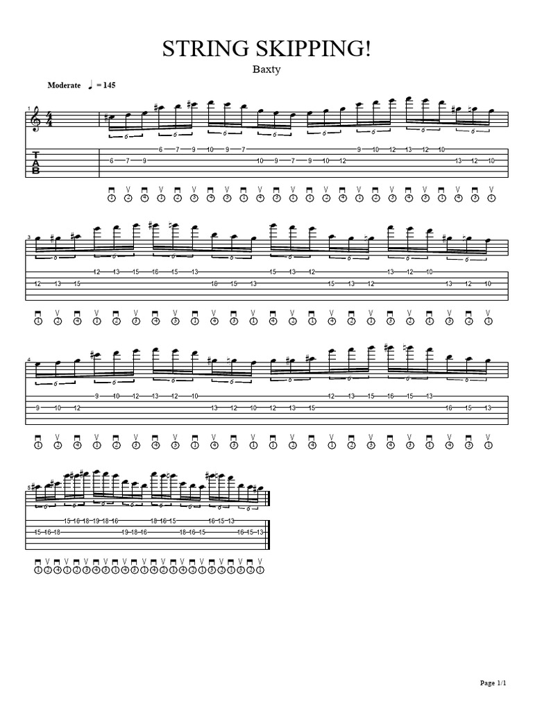 String Skipping! | PDF