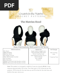 The Matrix Hood