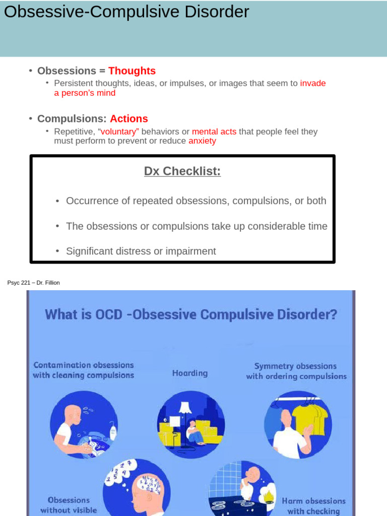 Anxiety (Missing OCD Figure Slide) (SV) | PDF