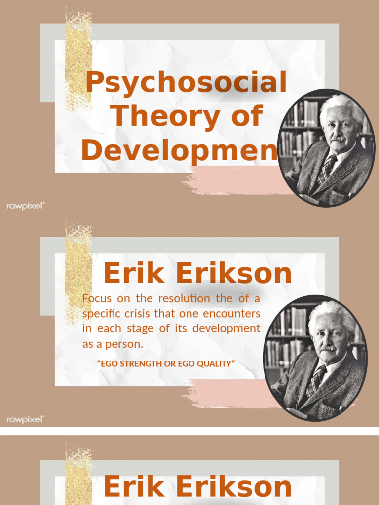 Erikson's 8 Stages of Psychosocial Development | PDF | Behavioural ...