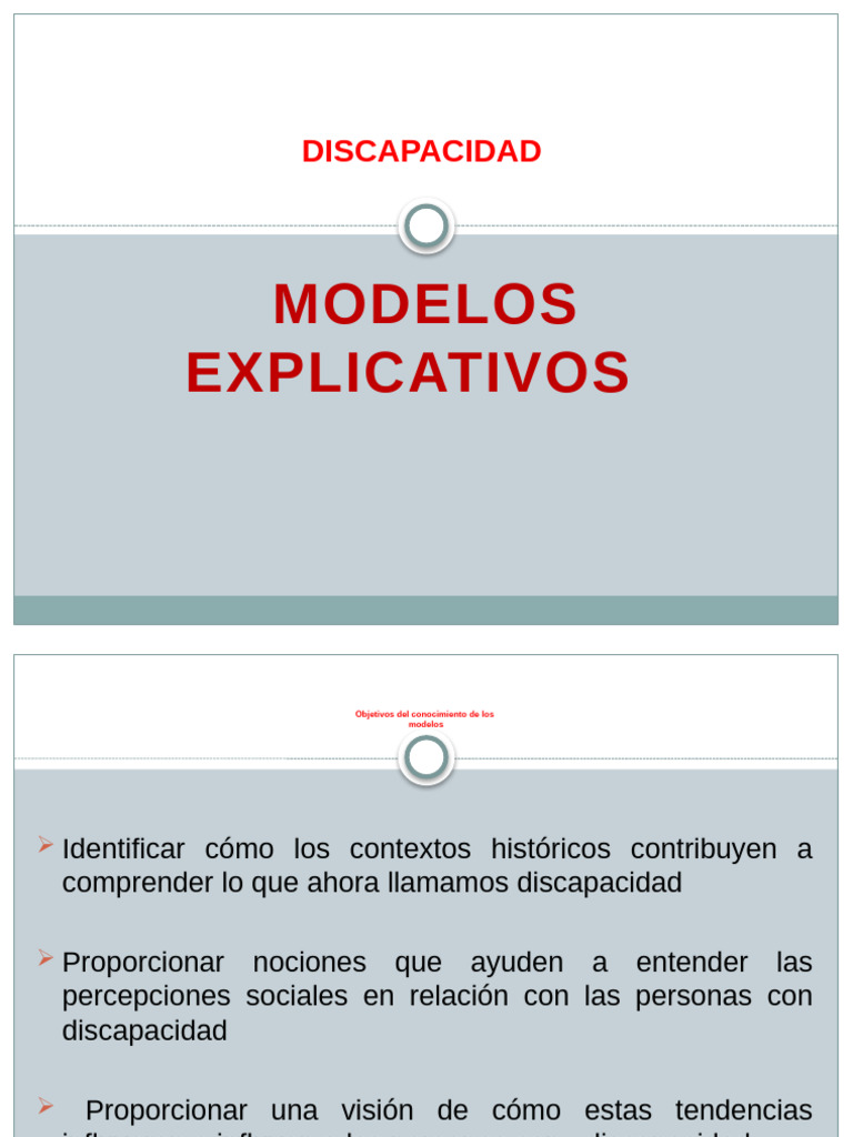 Modelos de Discapacidad e Inclusión | PDF | Invalidez