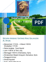 Salahudin Al-Ayubi (1138 - 1193 M)