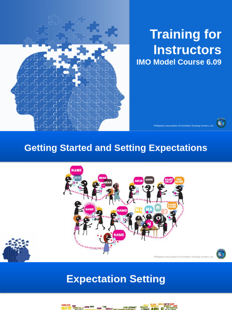 Maritime Instructor Training Course Guide | PDF | Lesson Plan | Pedagogy