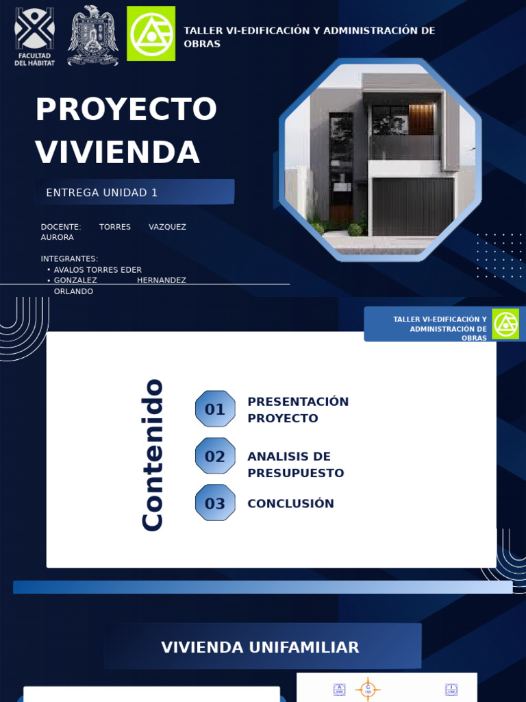 Proyecto de Vivienda Unifamiliar 120 m² | PDF | Presupuesto