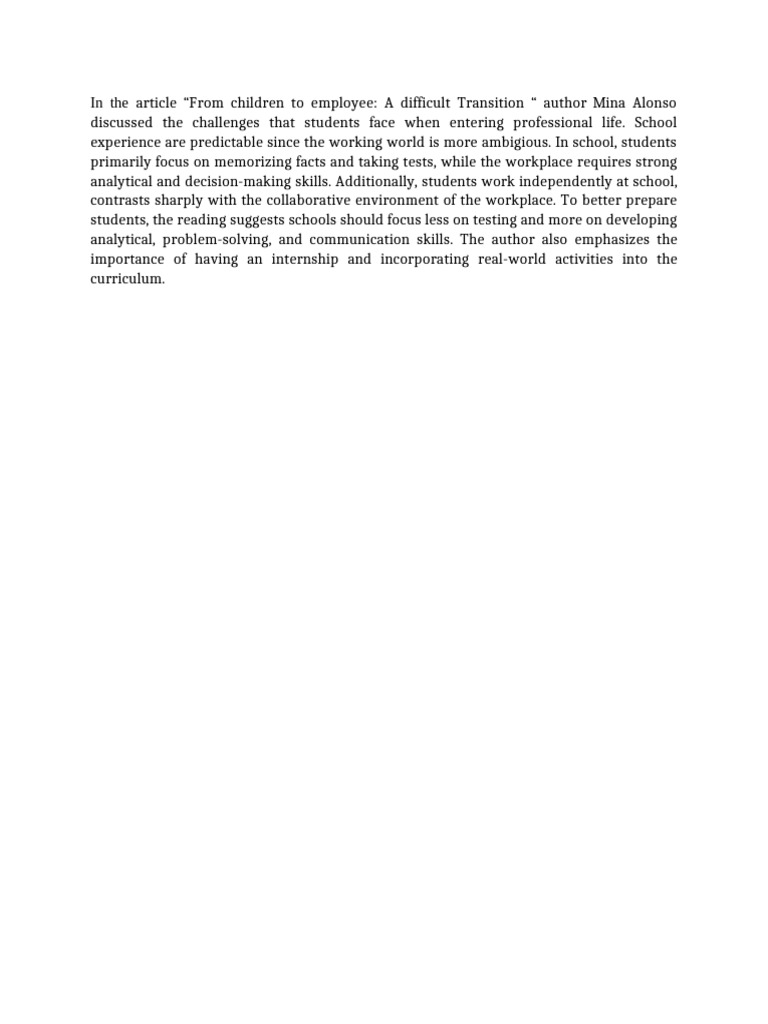 In The Article | PDF