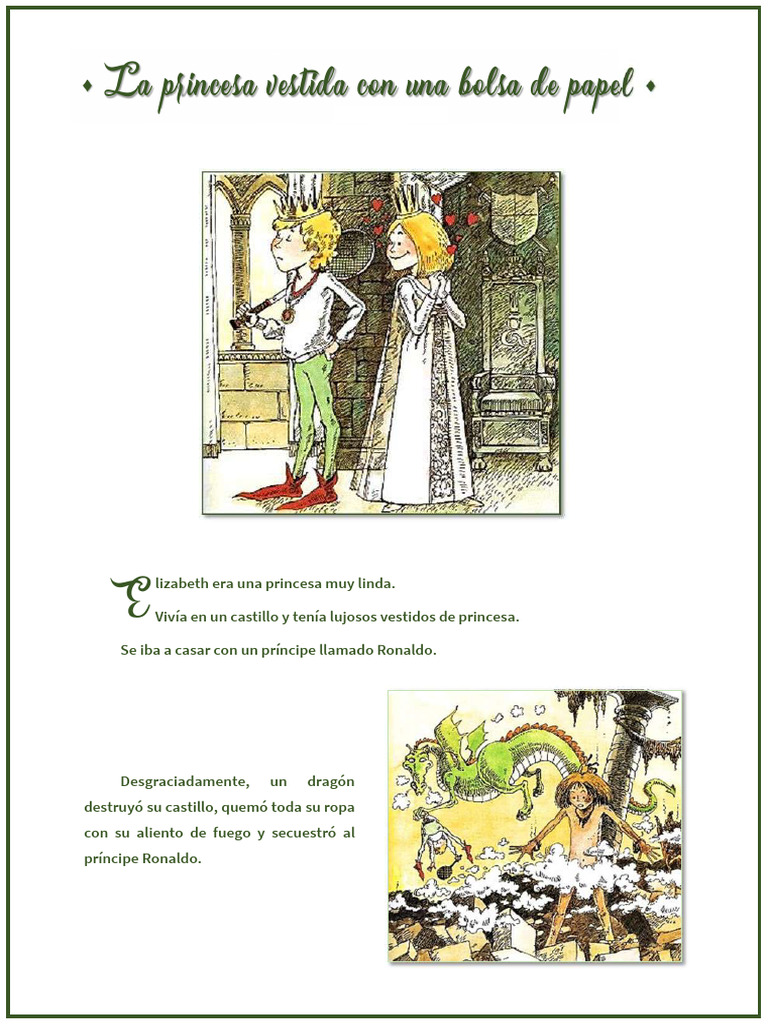 La princesa y el dragón de papel | PDF
