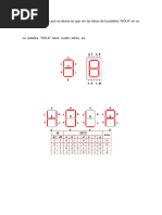 Decodificadores 7447 y 7448 para Displays | PDF