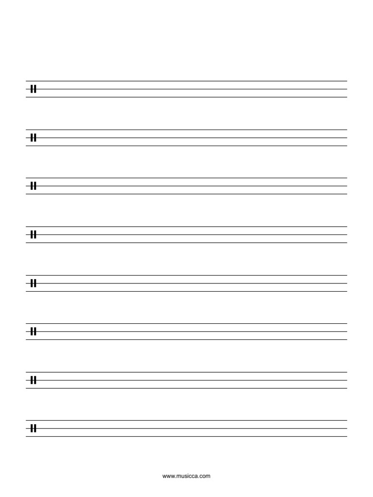 Percussion 3 Lines Letter | PDF