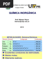 QUÍMICA INORGÂNICA