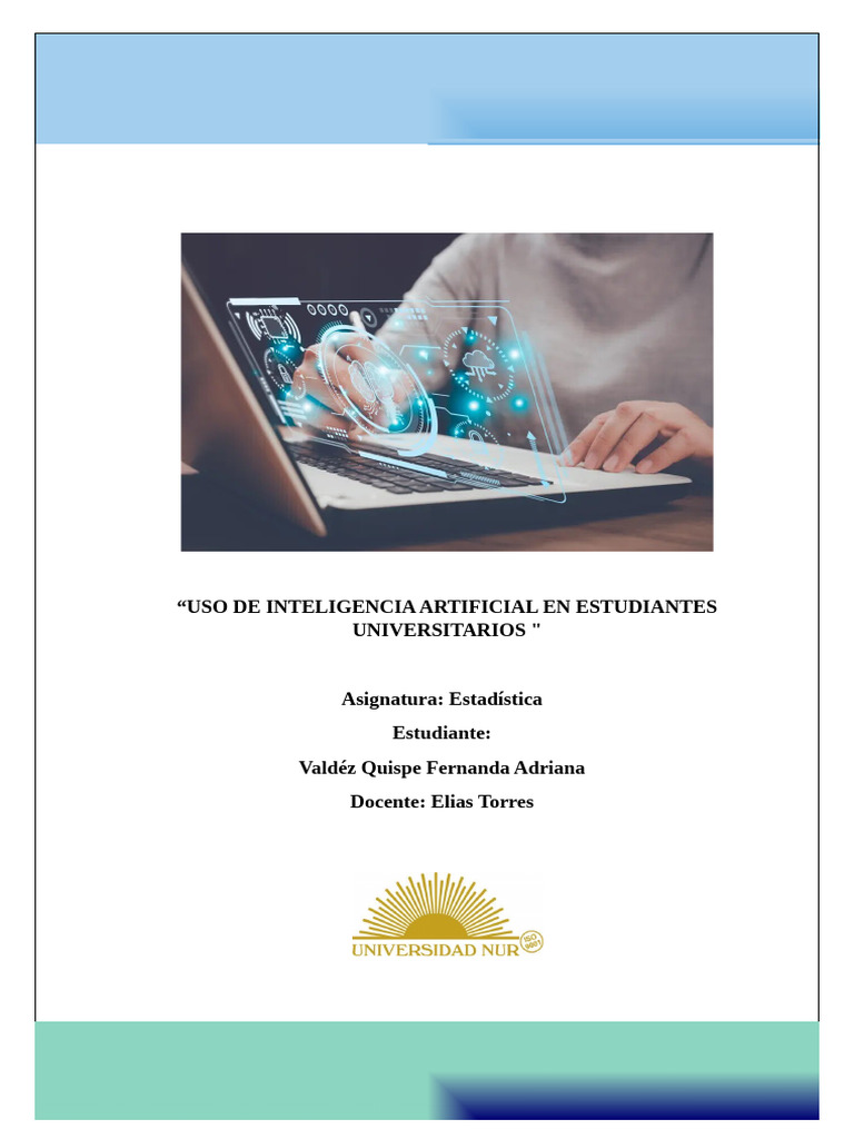 Uso de IA en Estudiantes Universitarios | PDF | Inteligencia artificial ...
