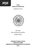 Download Eliminasi gauss by Bayu  SN84701174 doc pdf