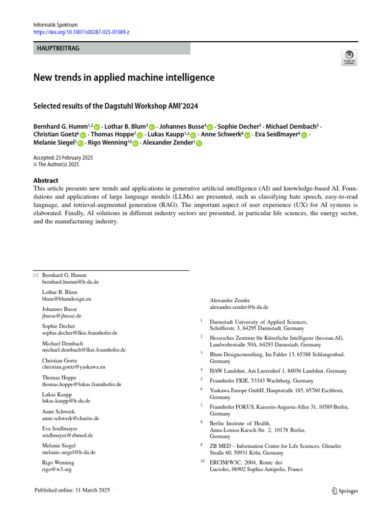 Trends in Generative AI Applications | PDF | Usability | Artificial ...