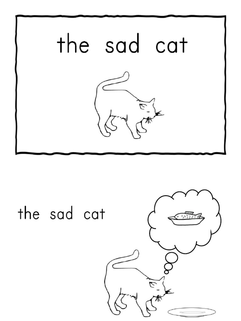1 The Sad Cat | PDF