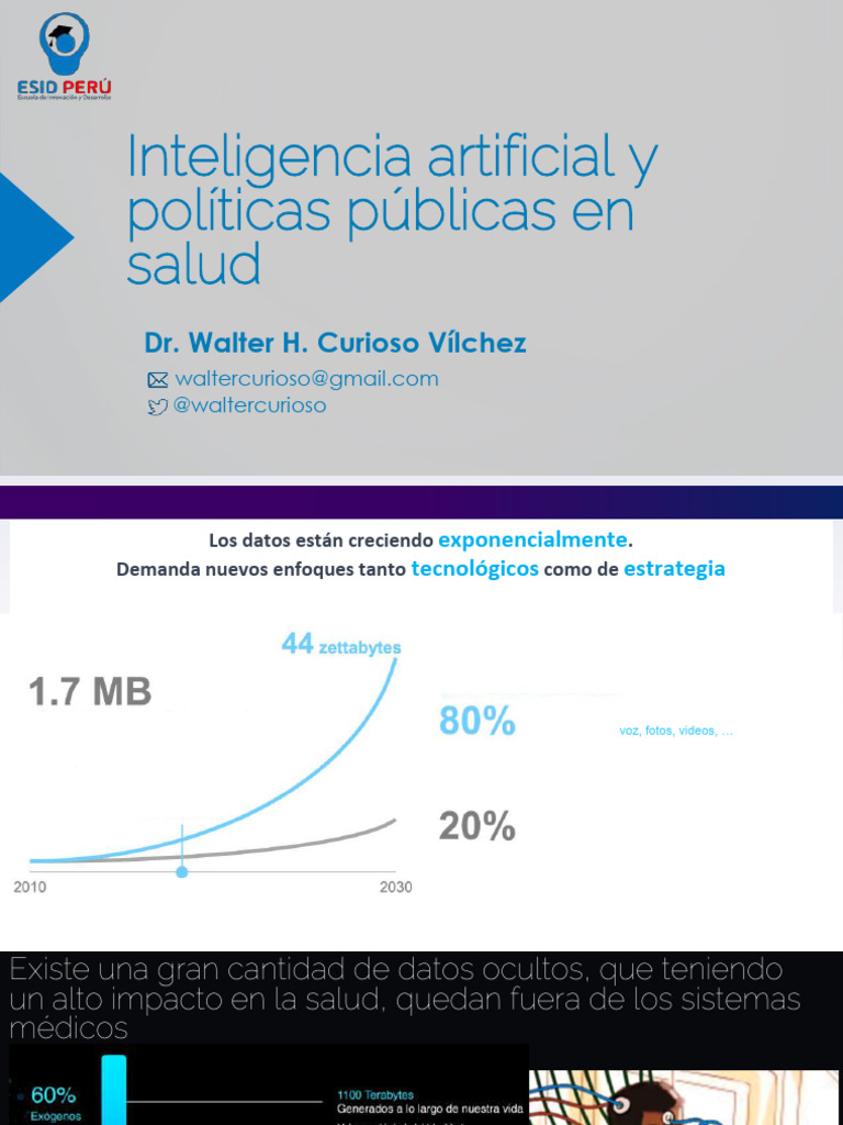 Inteligencia Artificial en Salud Pública | PDF | Inteligencia ...