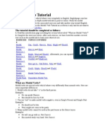 Modal Verb Exercise