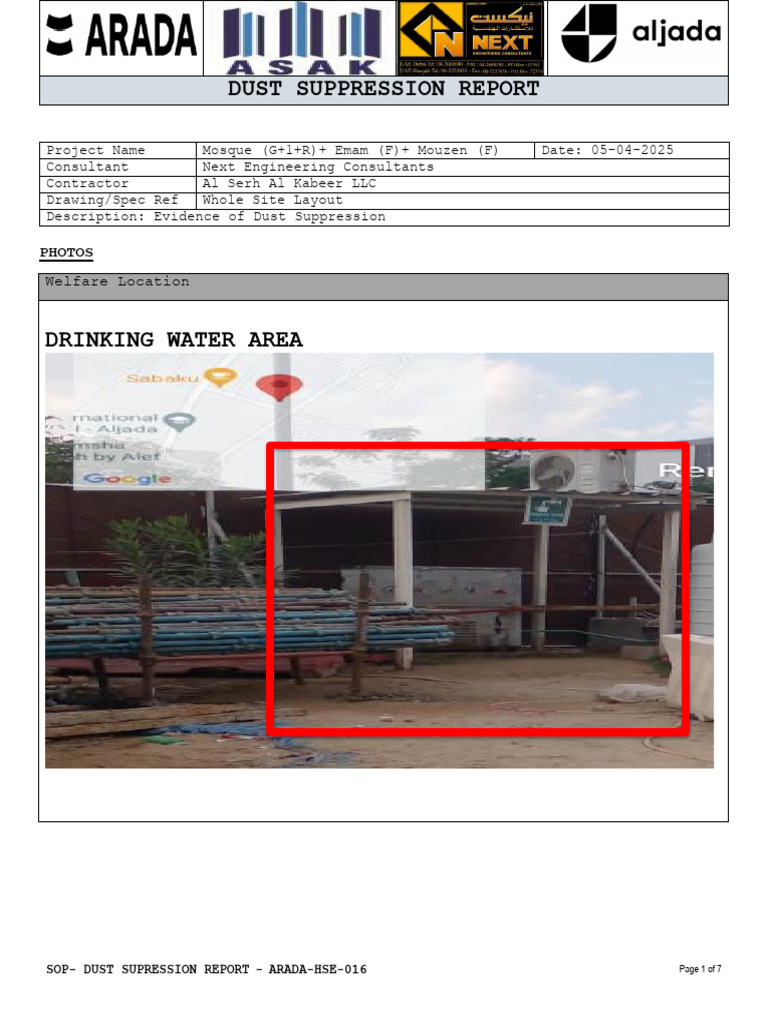 Dust - Suppression - Report 050425 | PDF