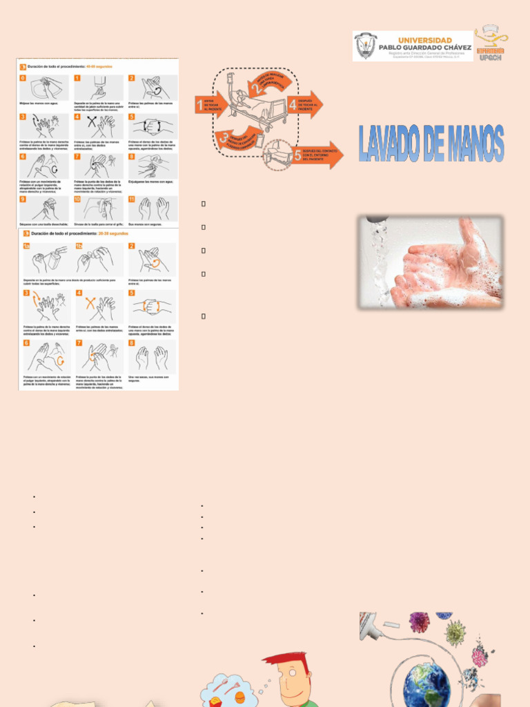 Tríptico de Lavado de Manos Infantil | PDF | Lavado de manos | Higiene