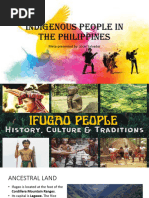 Bontoc Tribe: Culture and Traditions | PDF | Ethnicity | Ethnic Groups