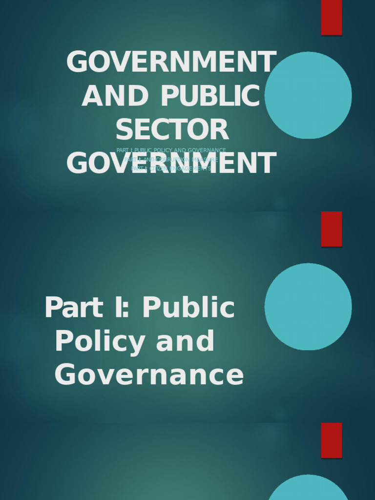 Governance and Public Policy Insights | PDF | Governance | Corporate ...