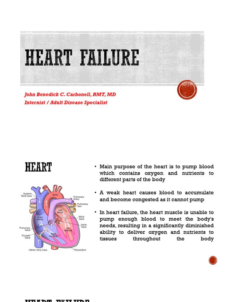 Heart Failure Overview and Treatment | PDF | Heart Failure | Heart