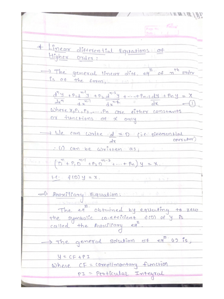 Ode NOTES | PDF